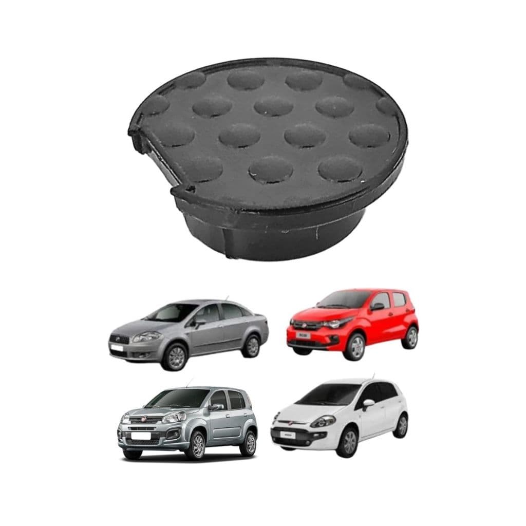 Tampa Parafuso Moldura Porta Fiat Linea Punto Mobi Novo Uno