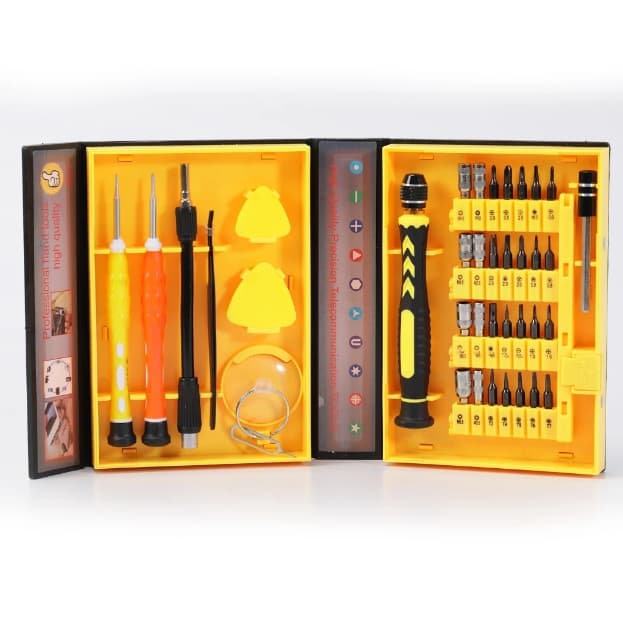 Kit Ferramentas Chave 38 Peças Torx Precisão Para Reparo de Celular Tablet e Notebook
