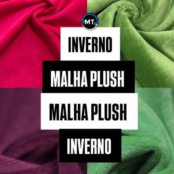 3 Metros Tecido Malha Plush x (1,60mts larg) Especial INVERNO