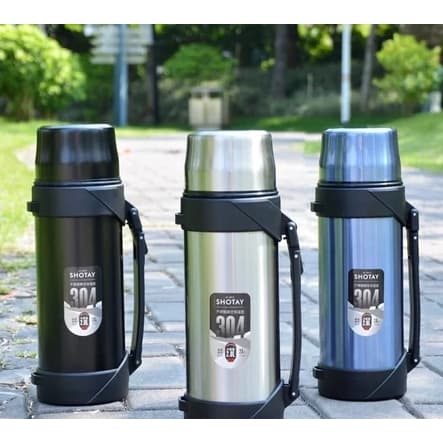 Garrafa Termica Aço Inox 1200ml e 2100ml
