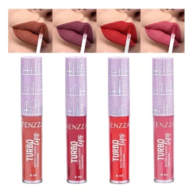 Batom Líquido Soft Matte Parque Encantado – Fenzza Makeup