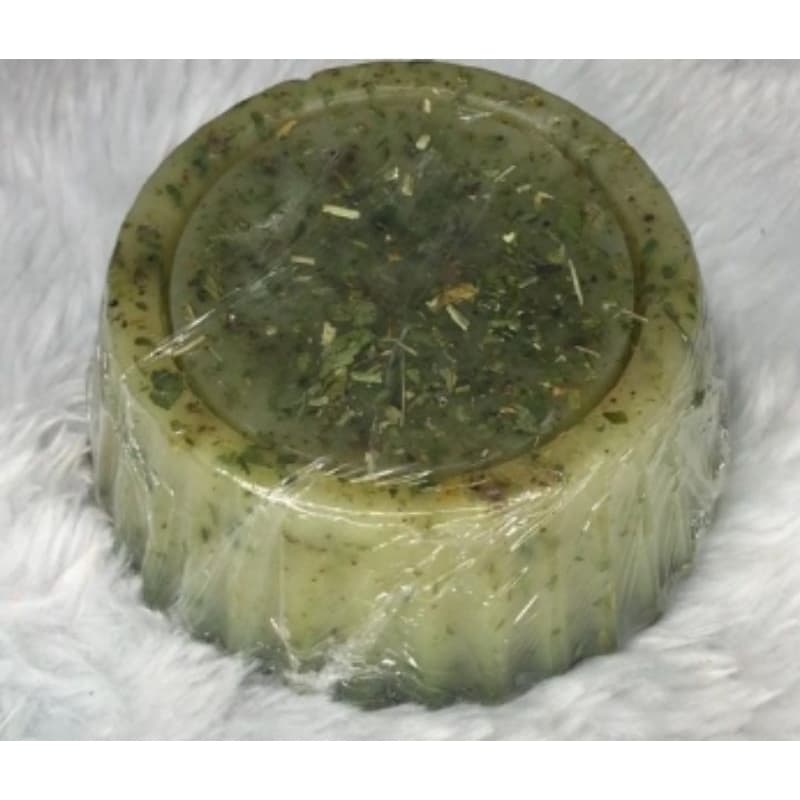 sabonete  natural  arruda e sal grosso, energizante, circulação, cicatrizante, coceira, alergia,pele sensível