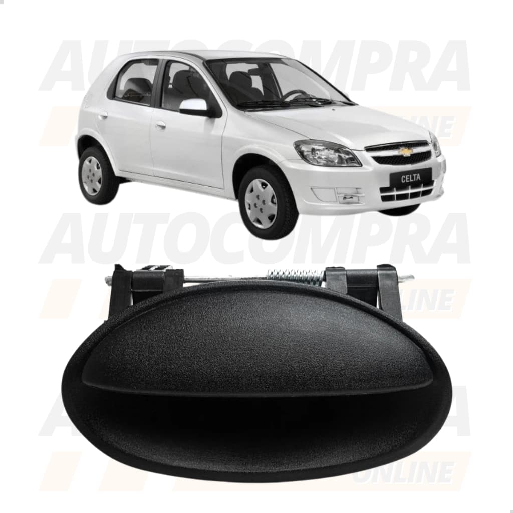 Maçaneta Externa Porta Traseira Lado Direito GM Chevrolet Celta 2000 a 2015