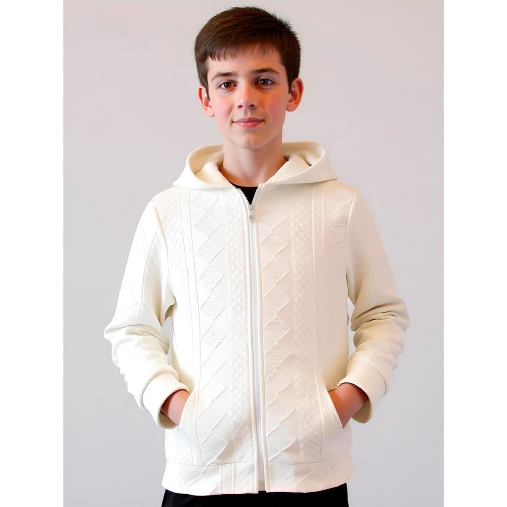 Blusa Moletom Juvenil Unissex com Capuz | Estilo Urbano | Tamanhos 12 a 16