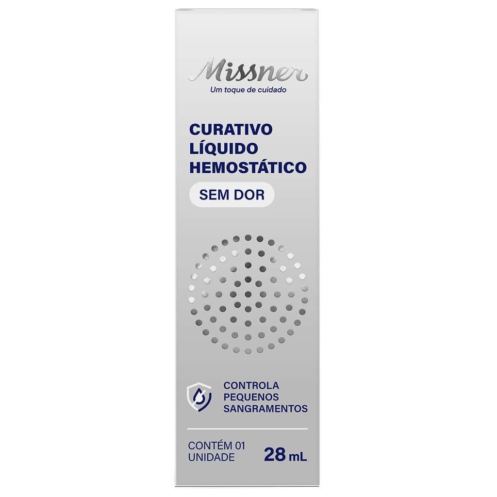 Curativo Líquido Spray Hemostático 28ml Missner