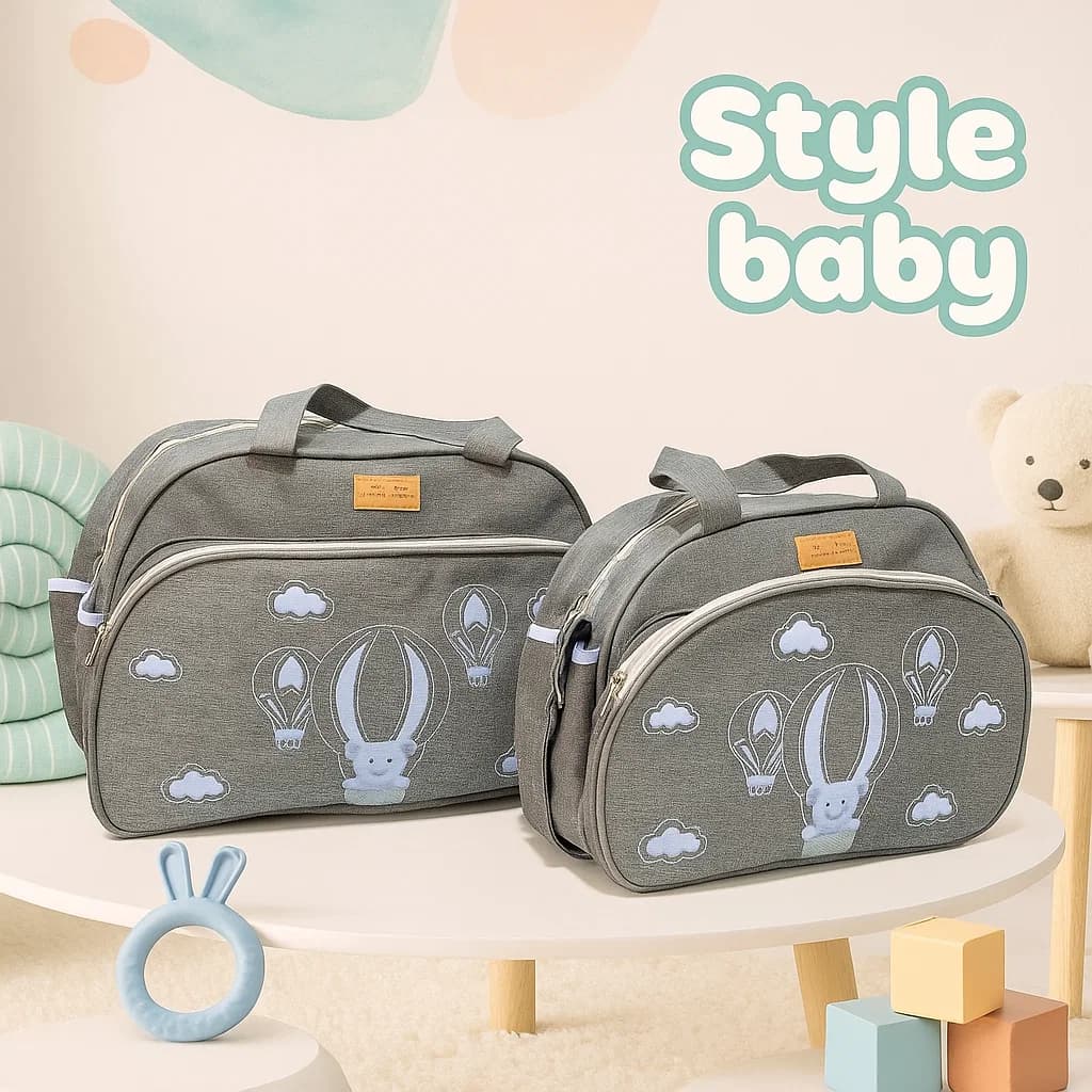 Kit maternidade bolsa + frasqueira kit agata