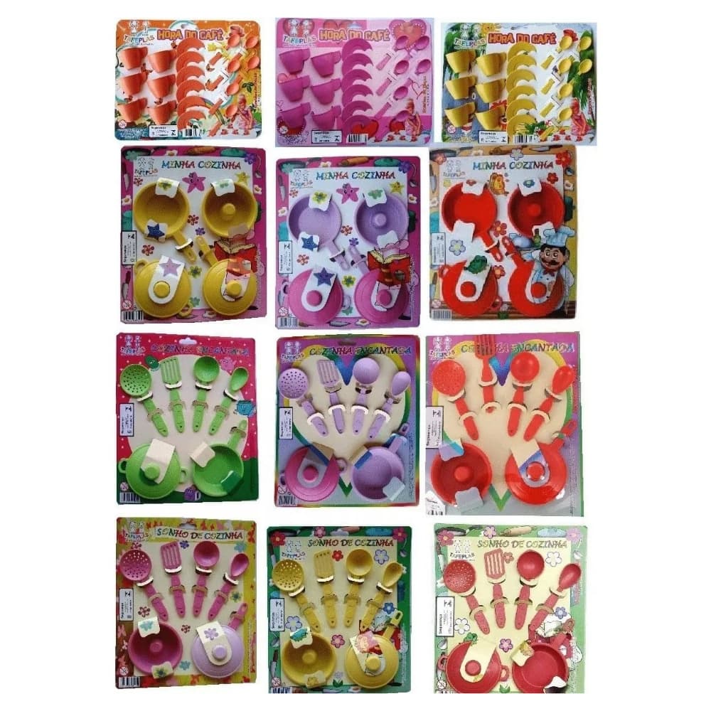 Kit 12 Jogos De Panelinhas Infantil