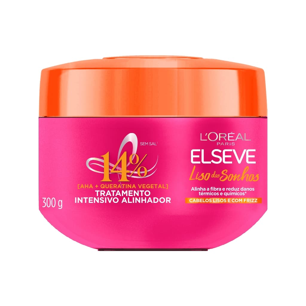 Creme de Tratamento L'Oréal Paris Elseve Liso dos Sonhos 300g