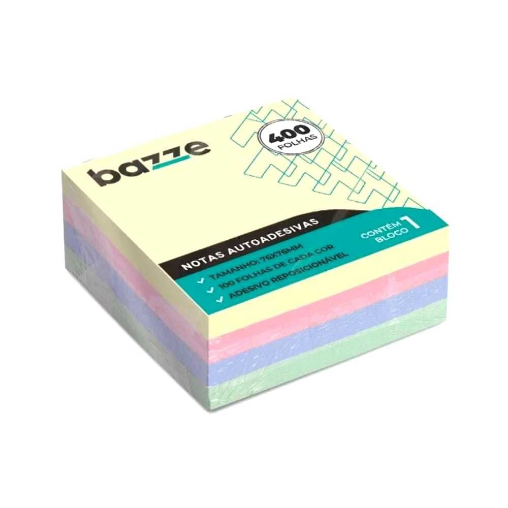 Nota Autoadesiva Bazze 76X76 COLOR BL400F