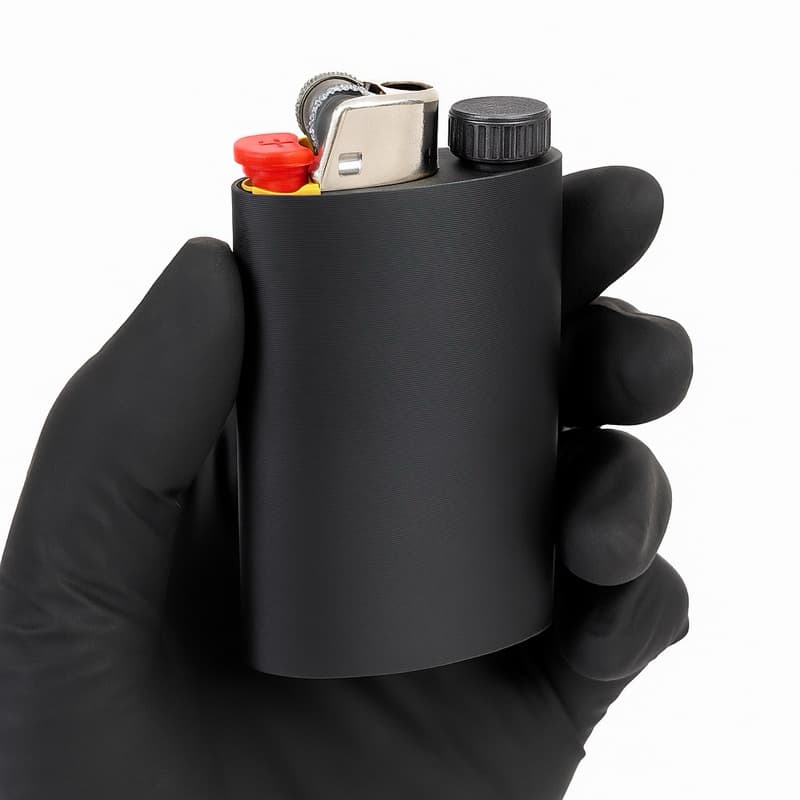 porta bic-capinha para isqueiro-capinha para isqueiro compartimento secreto