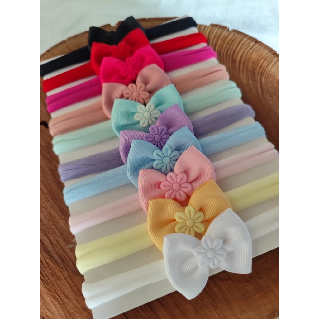 Kit 10 faixinha laço para bebe menina Tiara para bebê RN 0 a 2 Anos roupinhas bebê saída maternidade enxoval
