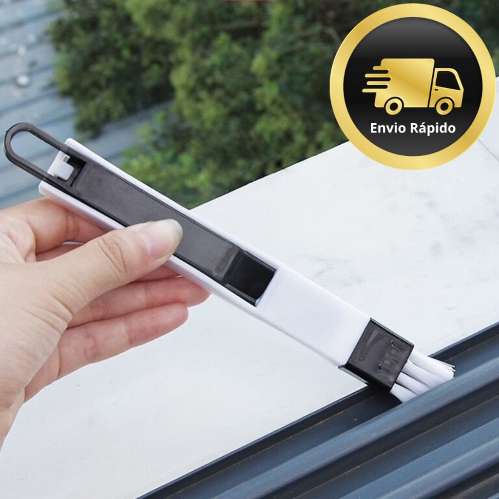 Escova de Limpeza com Pá Multiuso Limpeza Rápida e Prática Escova com Pá de Plástico 18 cm