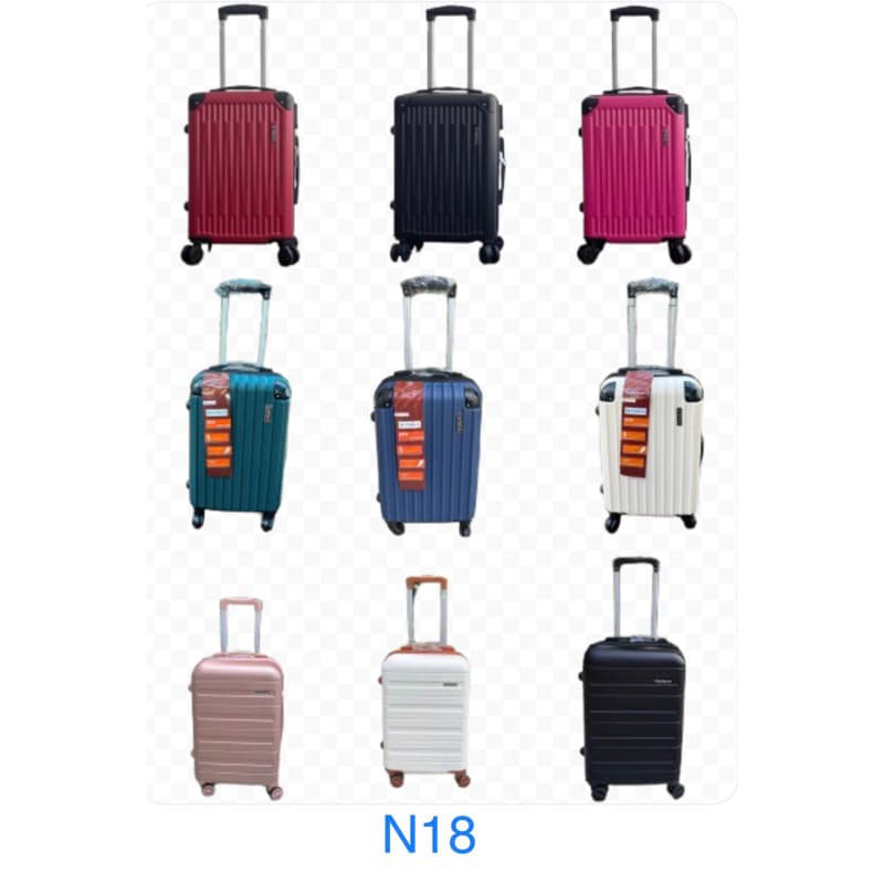 Mala de bordo 9KG 10KG ABS com senha mala de viagem dupla zíper e um zíper com roda 360 ANAC padrao promoção