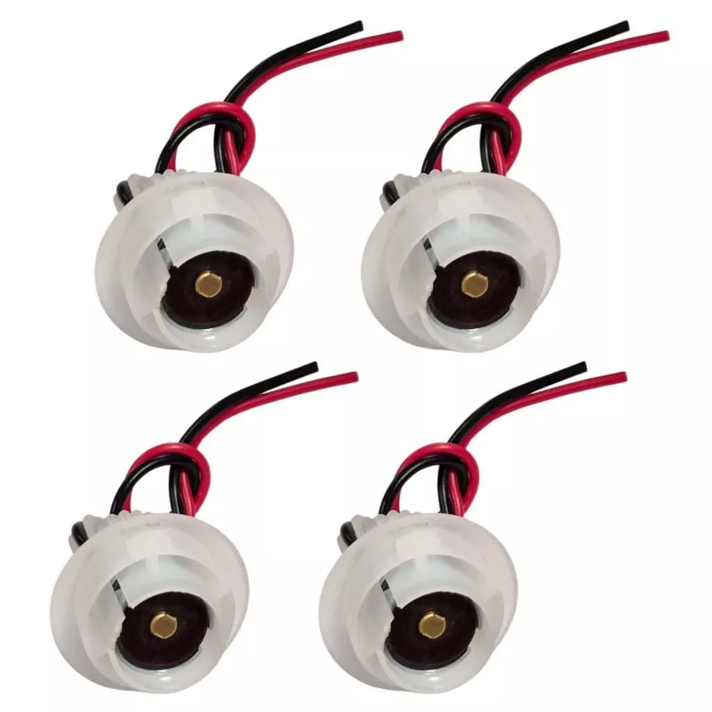 Kit 4 Soquete Ba15s 1 Polo 1156 P21 Com Chicote