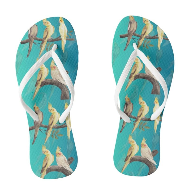 Chinelo Calopsita Mãe Pai de Pet Passarinho