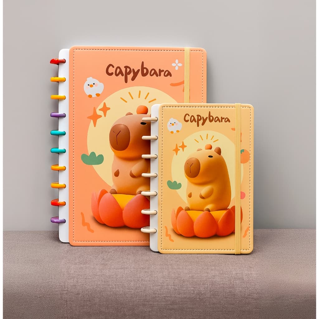 Caderno inteligente Capivara com Discos