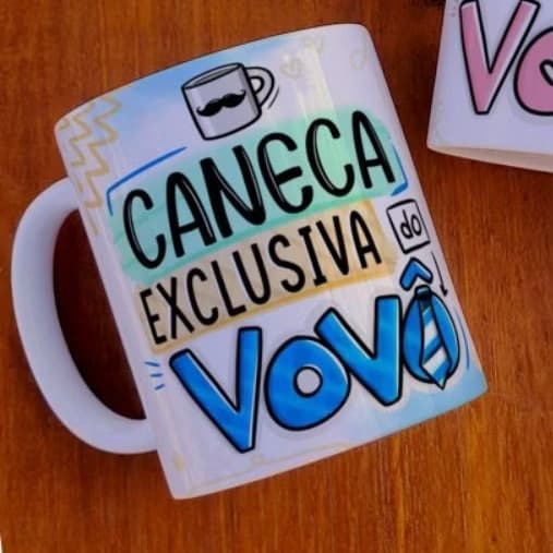 Caneca Vovô/ caneca dia dos avós/caneca avô, caneca do vovô/ caneca personalizada vovô / presente vovô