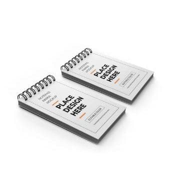 Bloco de notas personalizado A6 - Capa dura
