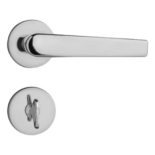 Fechadura Pado Banheiro Concept Roseta Redonda 401b-40cb Cromada Original