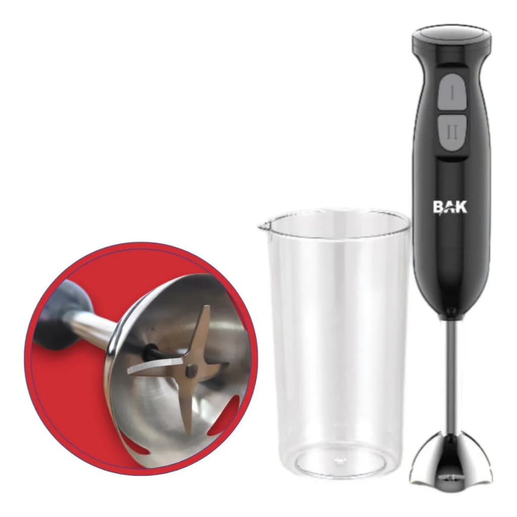 Mixer Inox Bak Bk-mix1fn 300w 110v Ou 220v