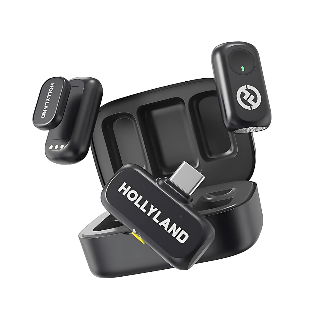 Microfone Hollyland Lark A1 Duo Usb-c Preto