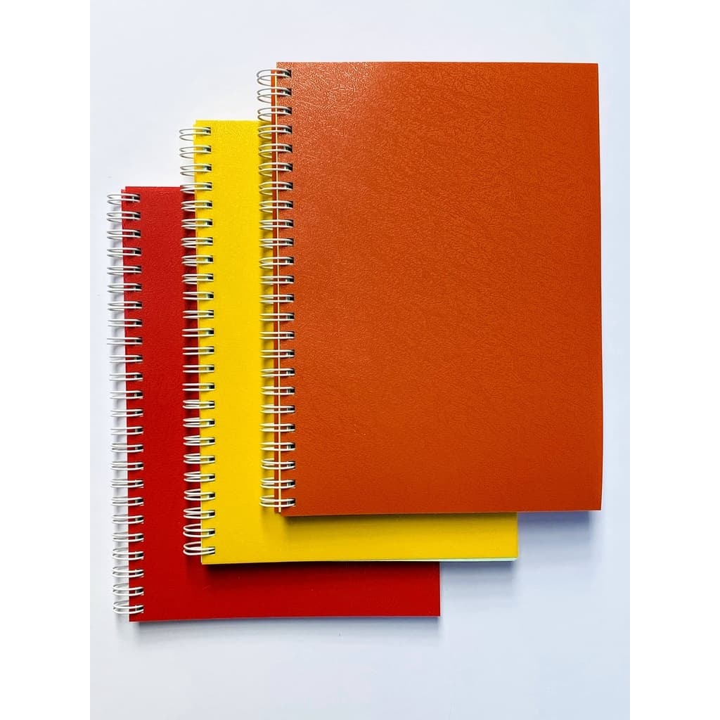 Caderno A4 Miolo Marfim Capa PVC 100fls  - Wire-o