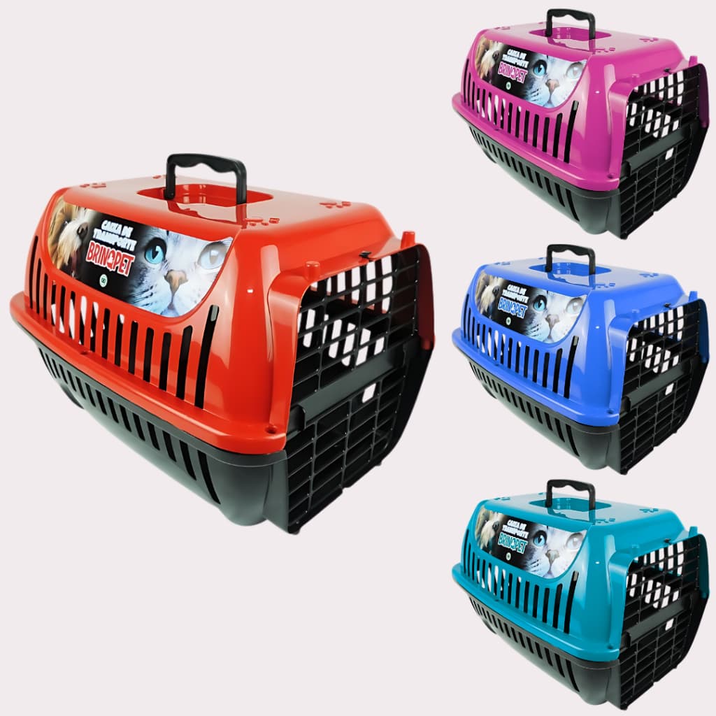 Caixa Transporte Pet N°1 Para Cachorros Coelhos Gatos - Brinqpet