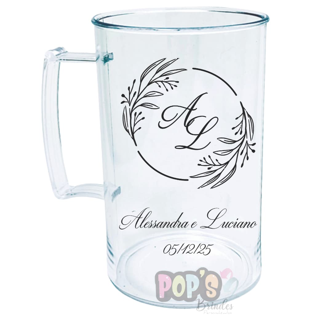 15 Canecas De Chopp Personalizadas Acrílicas 300 ml