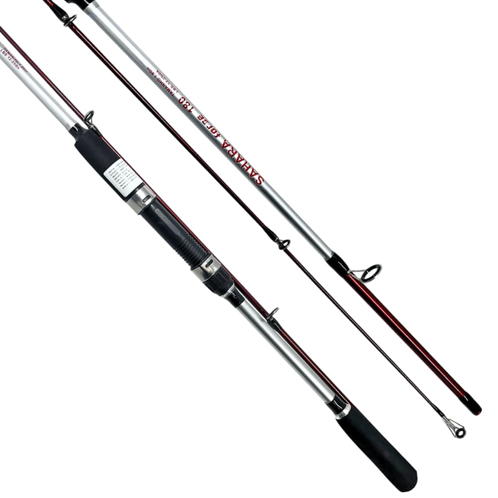 Vara de Pesca Sahara Force Fibra de Carbono 12 - 25 lbs P/ Molinete – Ação Rápida, Leve e Resistente