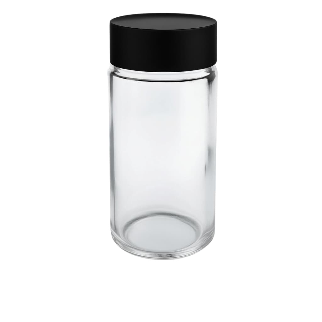 Frasco Pote Condimento Tempero Vidro 100ml Kit com 8 potinhos Tampas plásticas Furo Cozinha Organização
