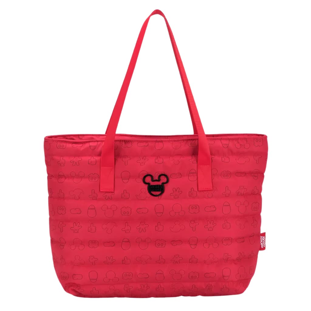 Bolsa Feminina Mickey Mouse Tote Ombro tipo Sacola Poliéster Disney
