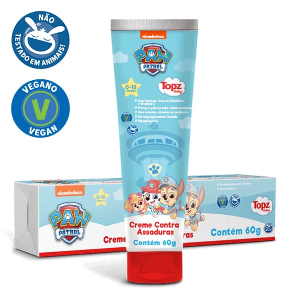 Pomada Contra Assadura Patrulha Canina 60g Topz