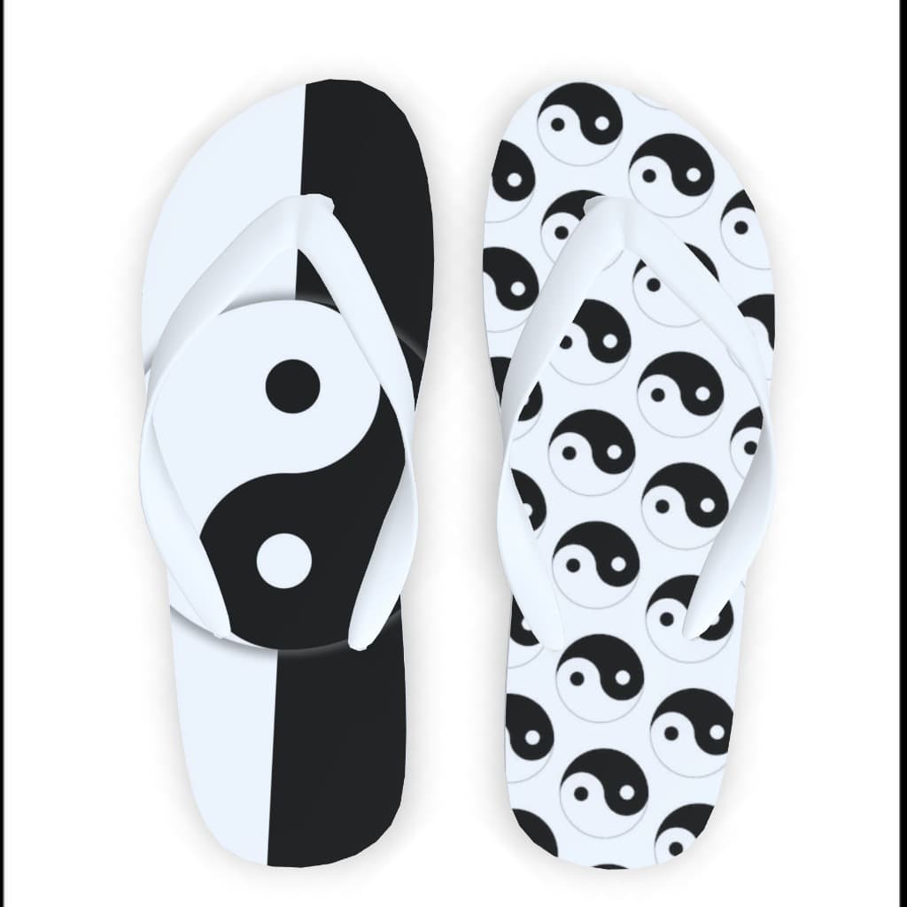 Chinelo YING YANG Feminino Macio Correia Larga Personalizado Macio Mulher- DIVERSOS TAMANHOS
