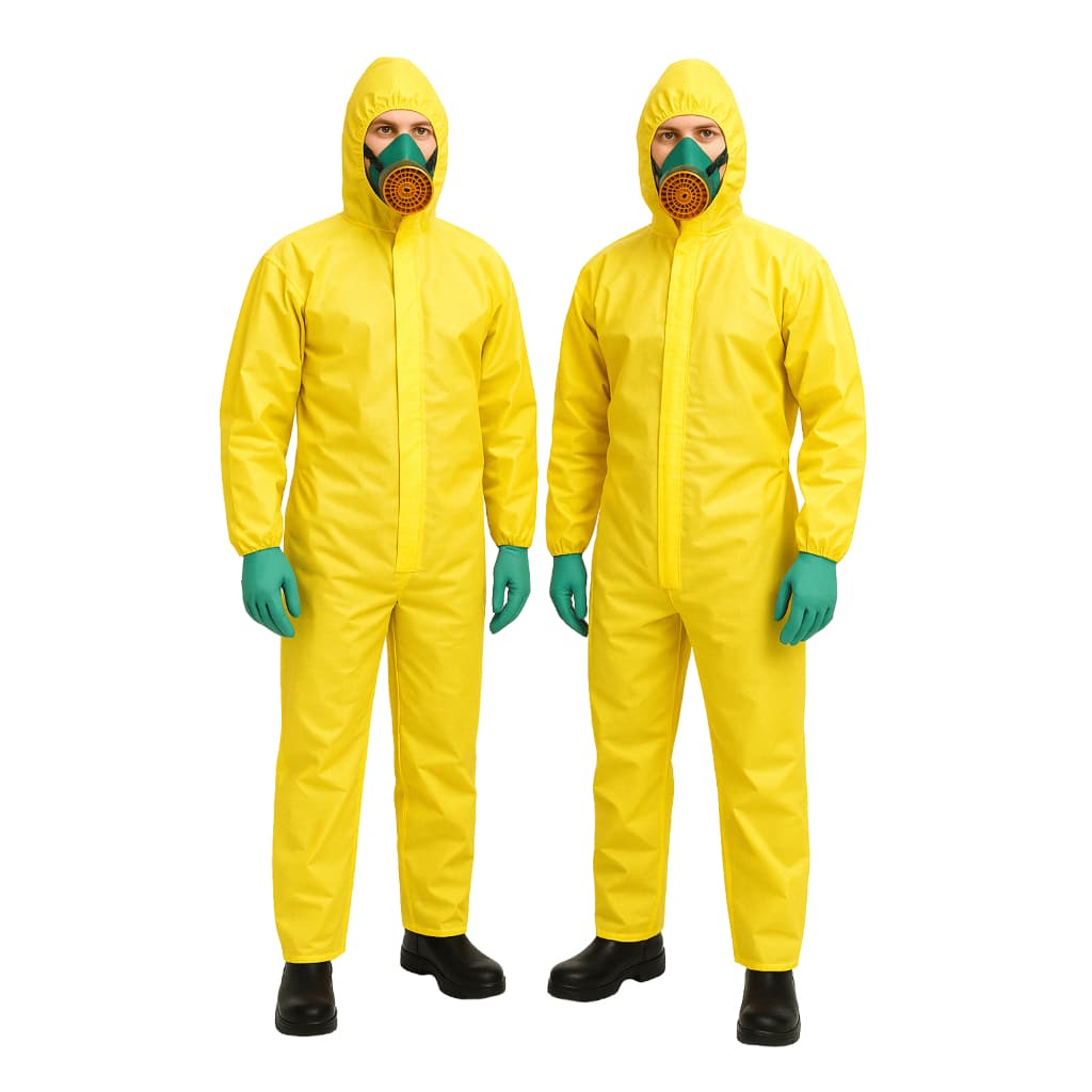 Kit 2 Unidades do Macacão de Segurança Serviços Gerais Epi Proteção Reforçada