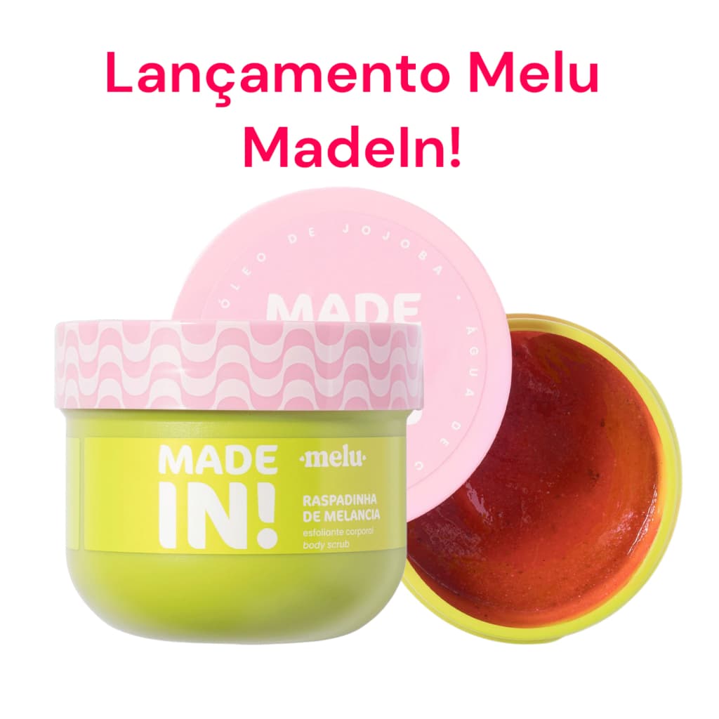 ESFOLIANTE CORPORAL RASPADINHA DE MELANCIA MADE IN! by Melu Ruby Rose