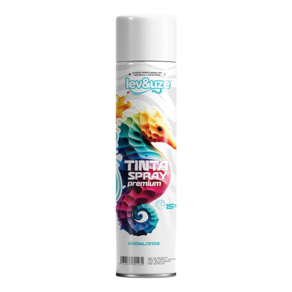 SPRAY ALTA TEMP BRANCO 400ml - LEV&UZE