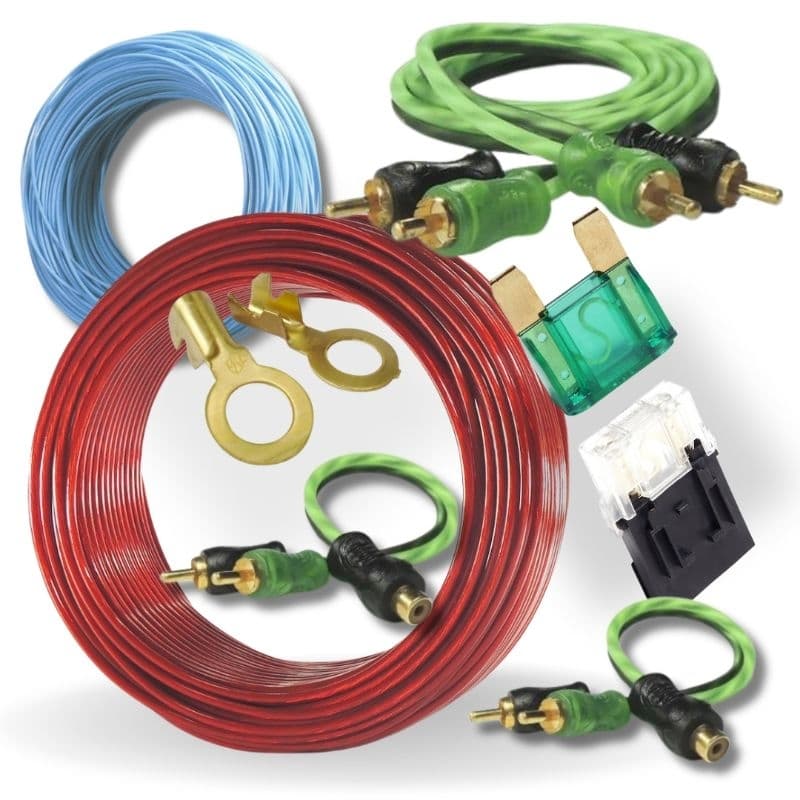 Kit de Instalação Fiação Caixa Bob Som Automotivo Para Modulo Stetsom Taramps Soundigital Banda 400w
