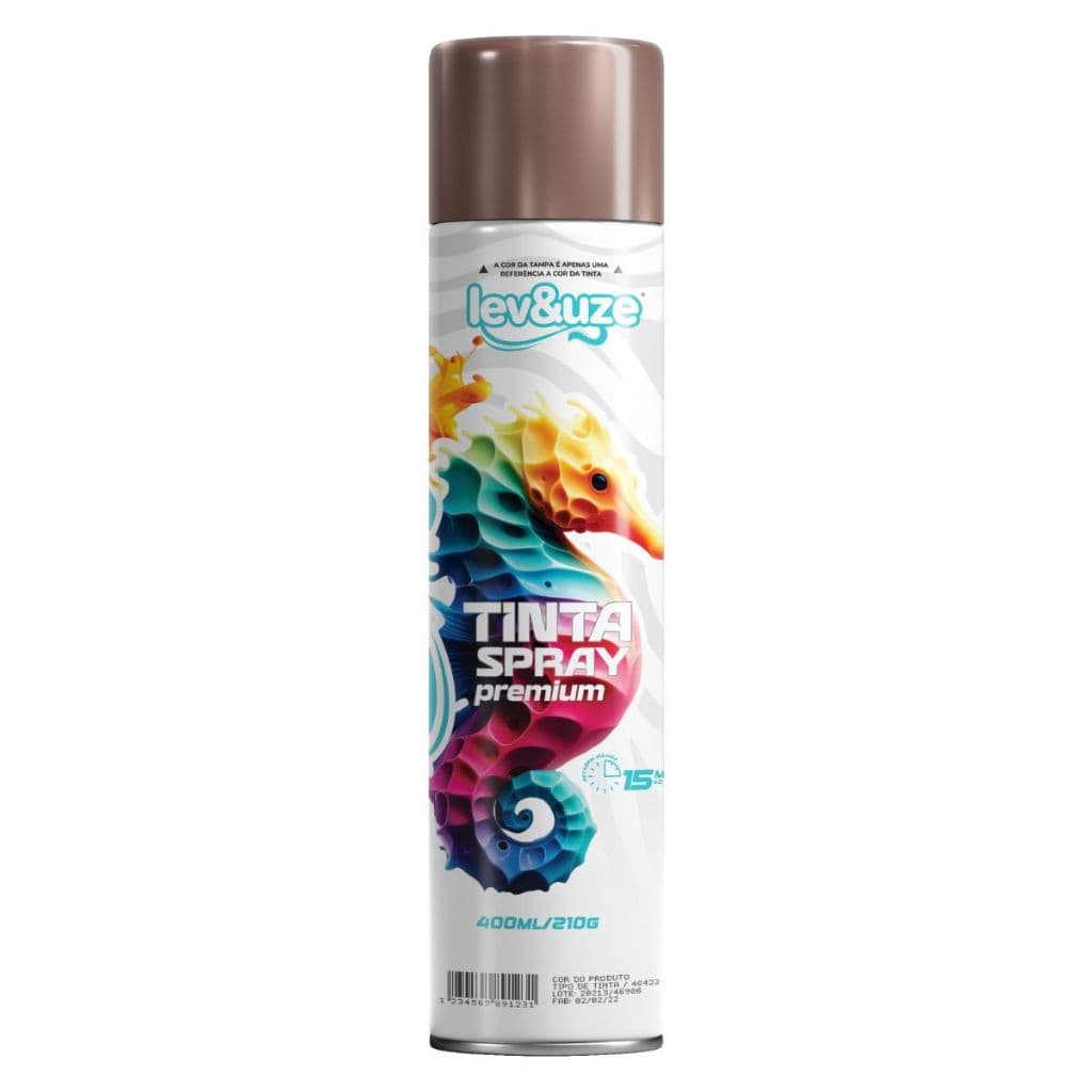 SPRAY METALICO ROSE GOLD OLD 400ml - LEV&UZE
