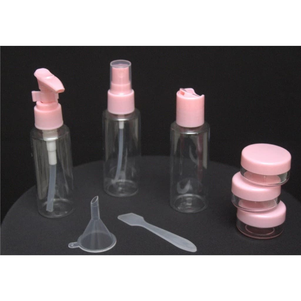 Kit de Embalagens para Viagem – Ideal para Maquiagem e Skincare