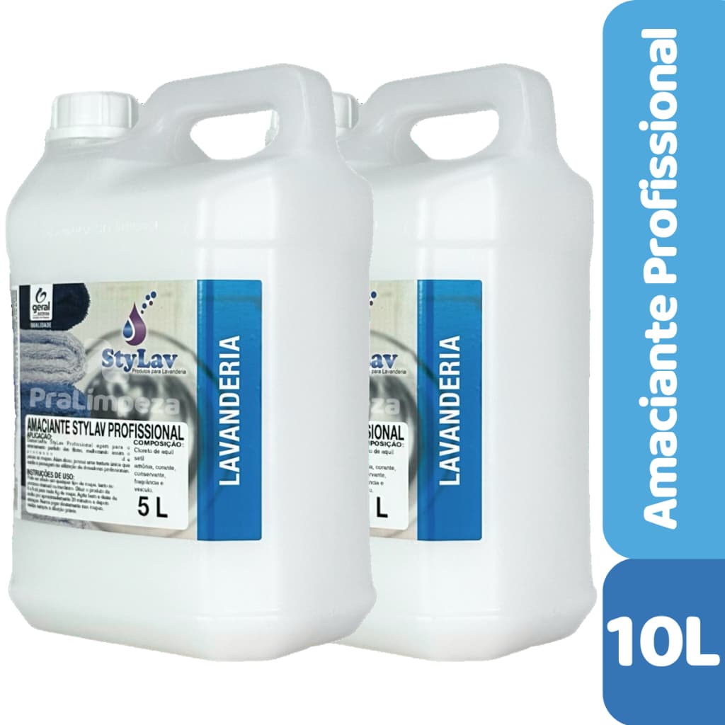 Amaciante Profissional para Lavanderias | Fragrância: DowGQ - 10 Litros