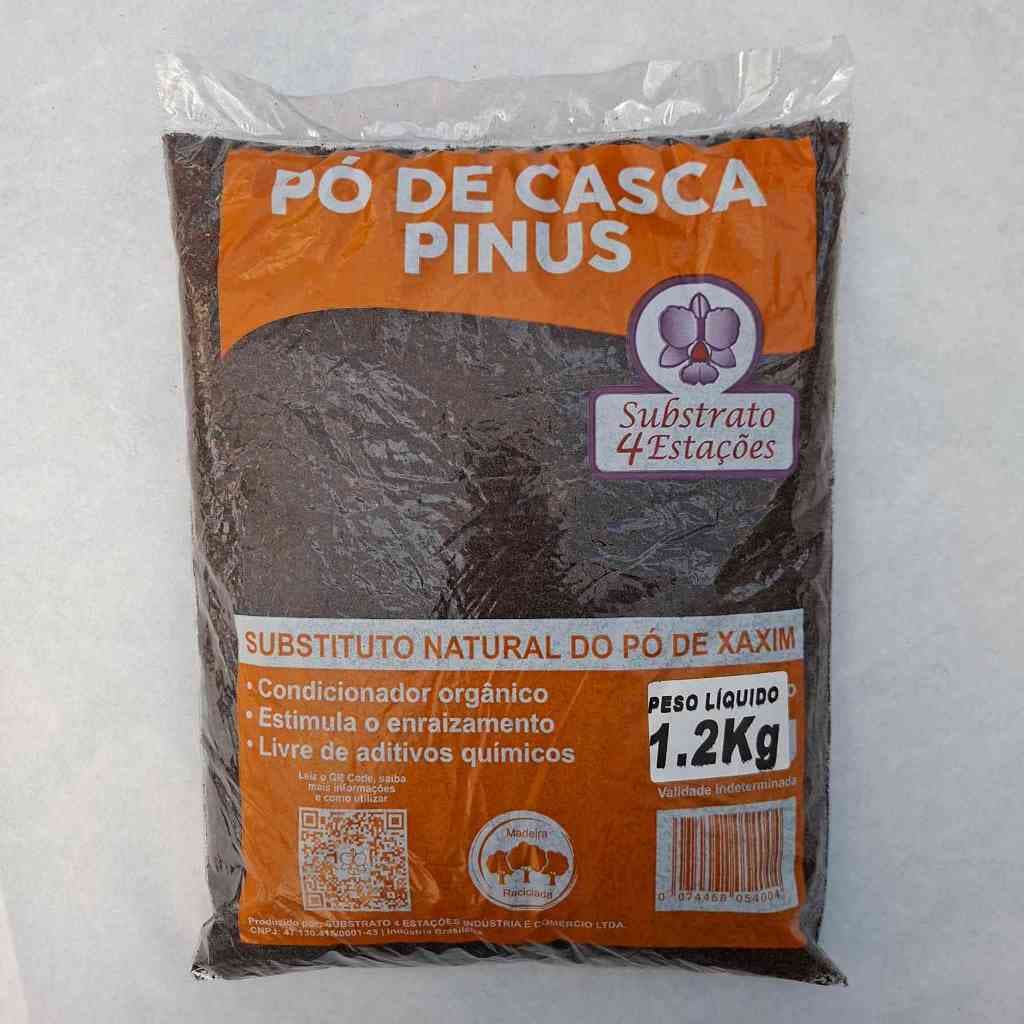 Substrato Pó de Casca de Pinus para Plantas – Arejado, Natural e Rico em Matéria Orgânica