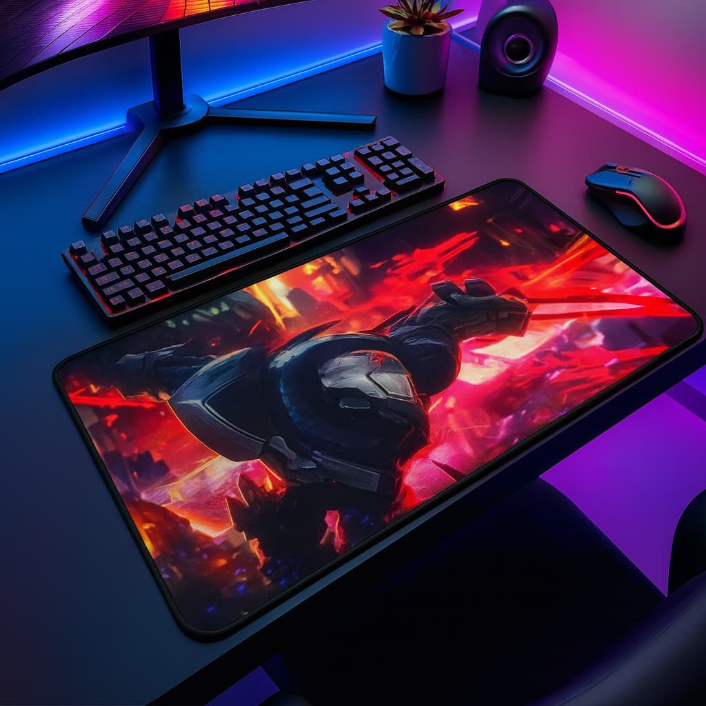 Mouse Pad Gamer Project 32×42 cm Tecido Ultra Suave com Base Antiderrapante, Controle e Desempenho