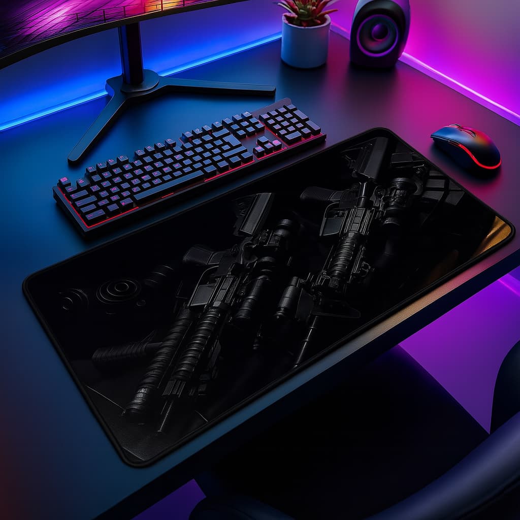 Mouse Pad Gamer COD 32×42 cm de Tecido Ultra Suave com Base Antiderrapante, Controle e Desempenho