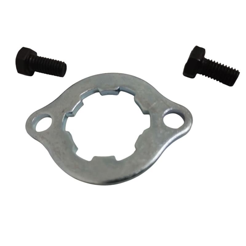 Trava Pinhão Transmissão Com 02 Parafuso Aço Yamaha Fazer, Factor,Crosser 150 Kit