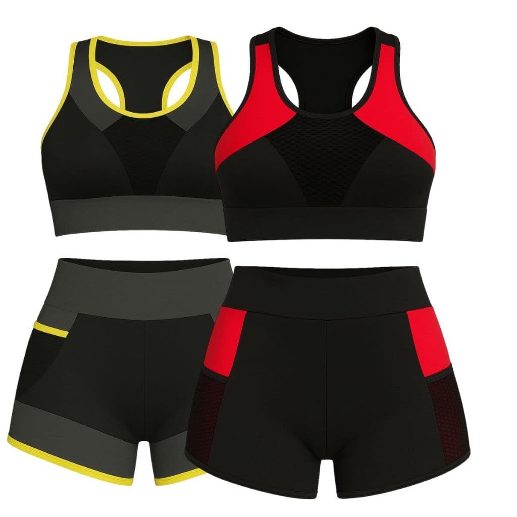 CONJUNTO FITNESS TAMANHO P/M/G  Feminino de Academia  Roupa Malhar