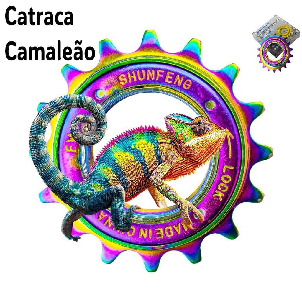 Catraca Roda Livre Para Bike Bmx 18 Dentes Camaleão