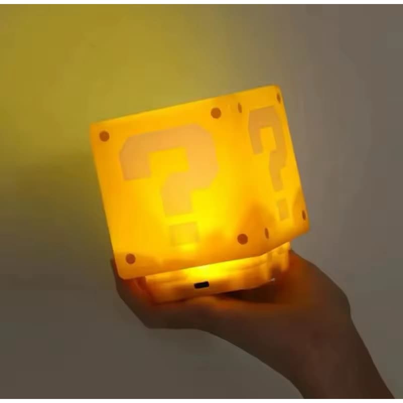Luminária led Mario Bros Cubo
