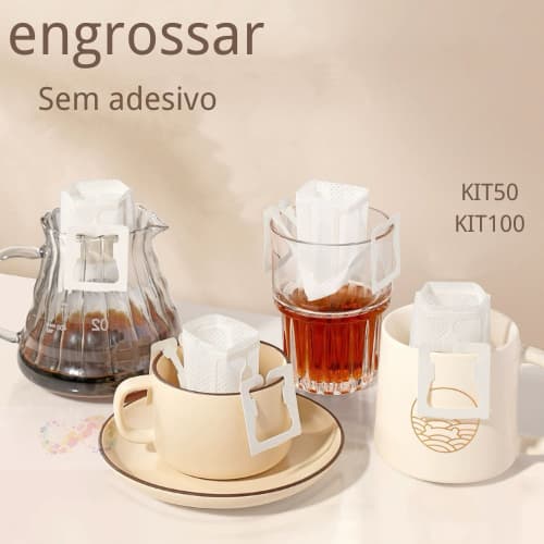 Mini Sacos de filtro de café/descartáveis coador de café individual