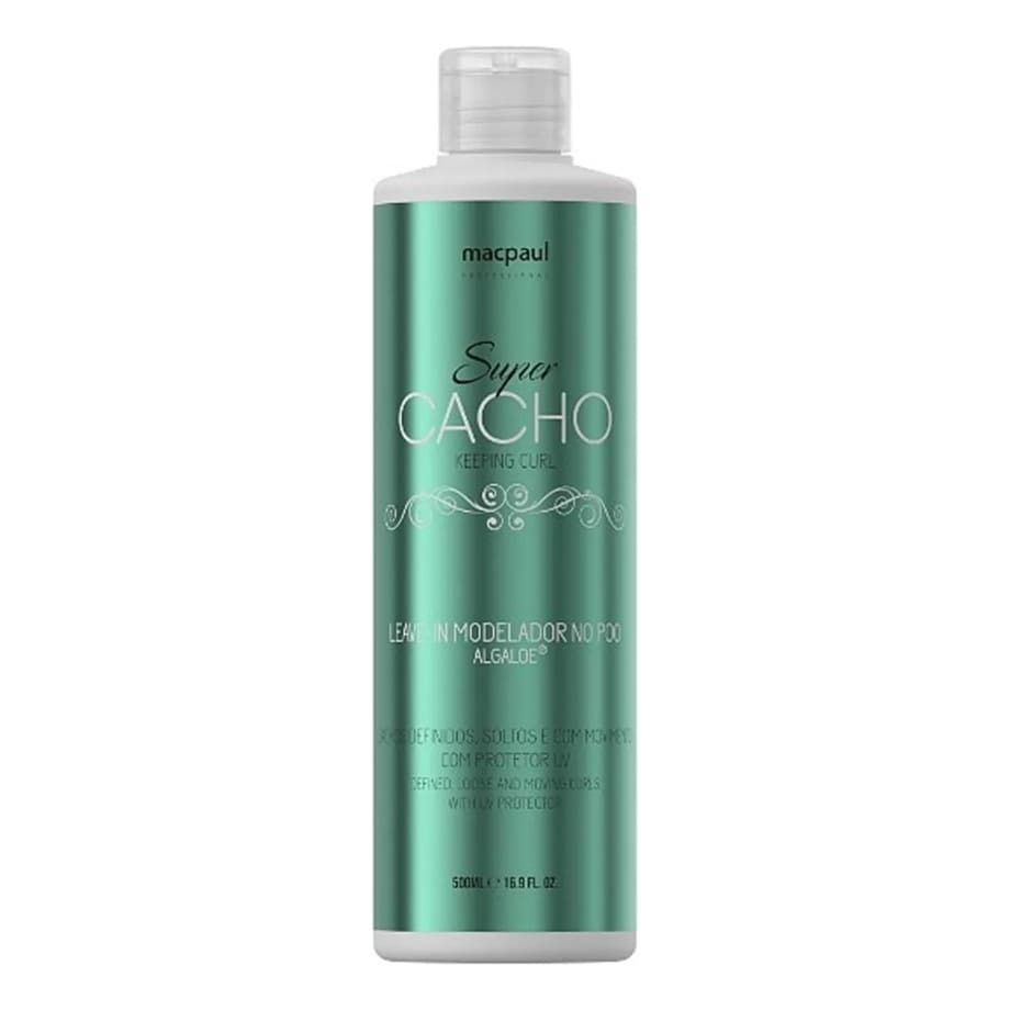 Leave-in Modelador Ativador De Cachos No Poo Macpaul 500ml
