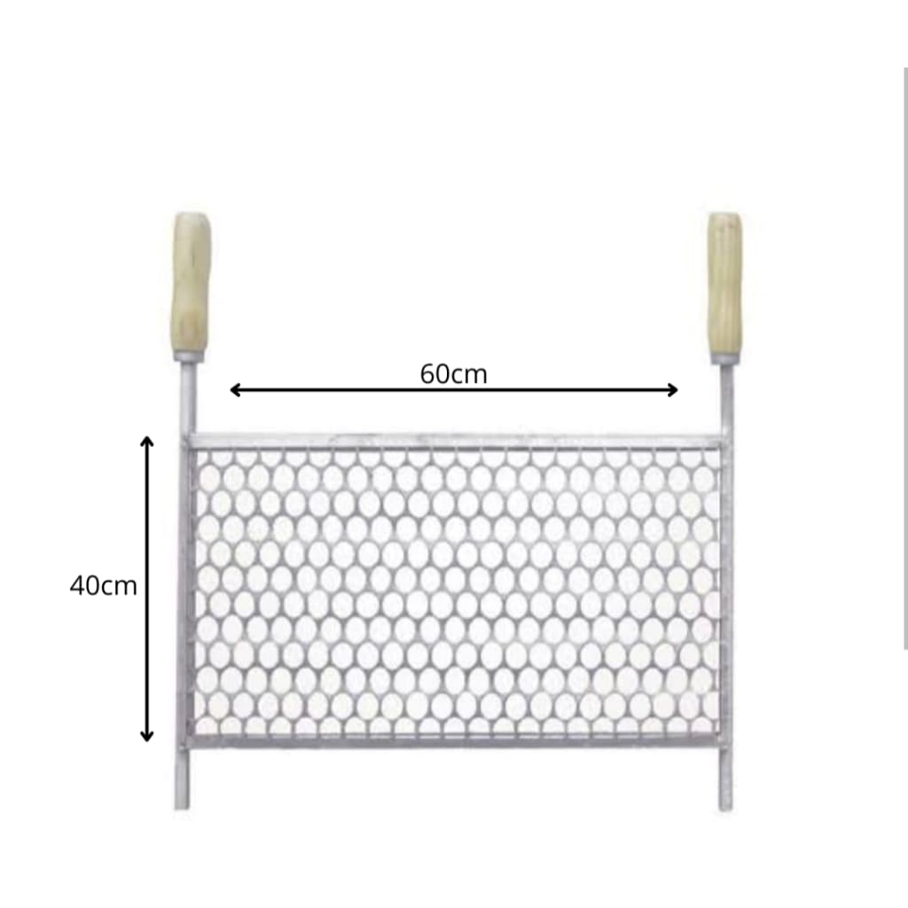 Grelha Churrasqueira Para Churrasco 33x36 40x50 50x40 50x50 50x60 60x40 60x50